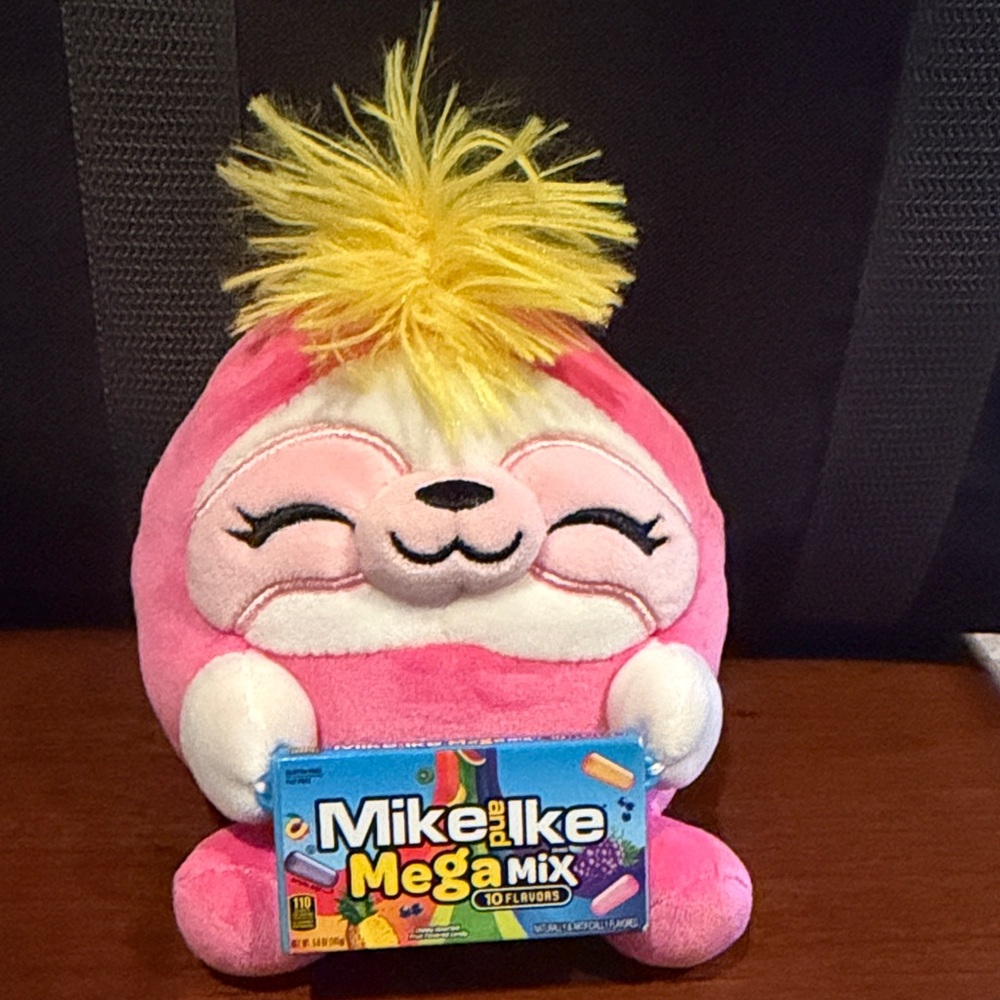 Snackle - Pink Sloth Mike and Ike